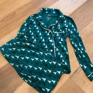 Kickee Christmas mama long Sleeve set